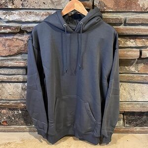 Refrigiwear Charcoal Gray Fleece Hoodie